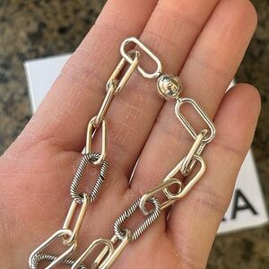 Pandora Elegant Silver Chain Bracelet